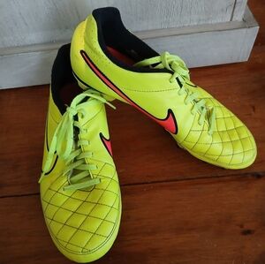 Nike Yellow Black Indoor Athletic Shoes
